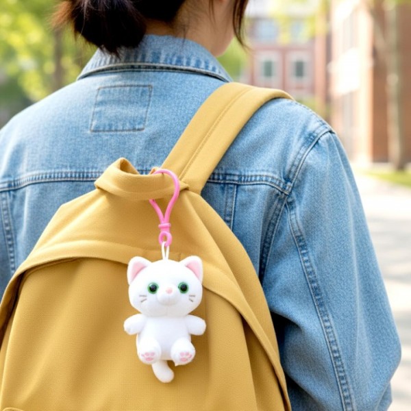 YIDE 50 Pcs Plastic Keychain Clips, Multicolor Lobster Claw Clasps Backpack Key Chain Hooks for DIY Crafts Lanyard Ornaments