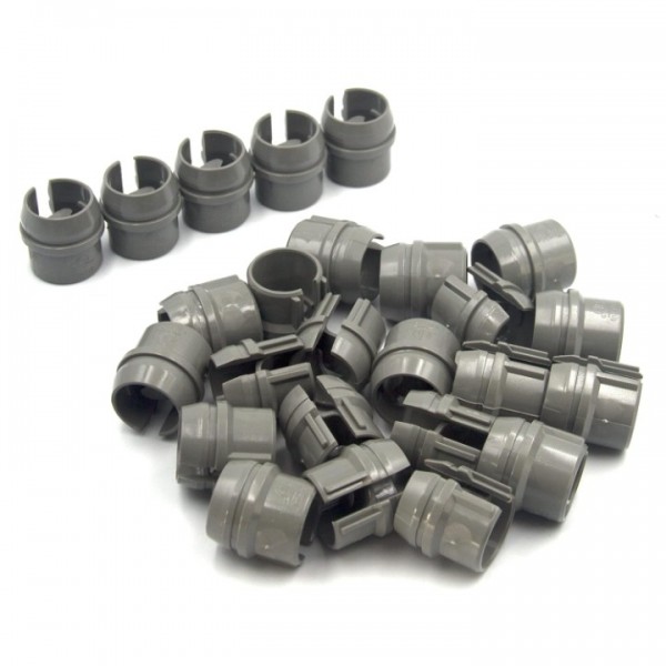 YIDE 1/2 Inch Non-Metallic Cable Connectors, Labor Saving Snap Installation, Single Cable 14/2-10/3 AWG, Two Cables 14/2-12/2-14/3 AWG, ETL Listed